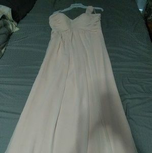 New Bill Levkoff #736 size 12 petal pink dress